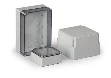 Series S Enclosures Type 4, 4X, 6, 12 and 13 Sizes x x 1.37 to 9.84 x x 5.