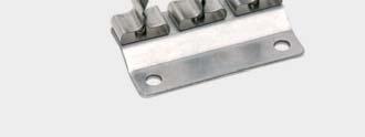 shield clamps can be supplied.