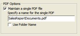 11. How to maintain a single PDF file for the automatic export for a folder/mailbox?