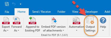 12. Settings - Control over the Output You have complete control over the PDF/XPS document generation.