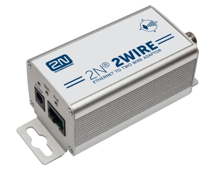 2Wire converter Specification Speed : 10/100 Base T, half/full duplex, auto-negotiation IEEE 802.3 af/at 40Watt Compliant PoE+ Cable Type : 2Wire, Cat 5e., Cat 6.
