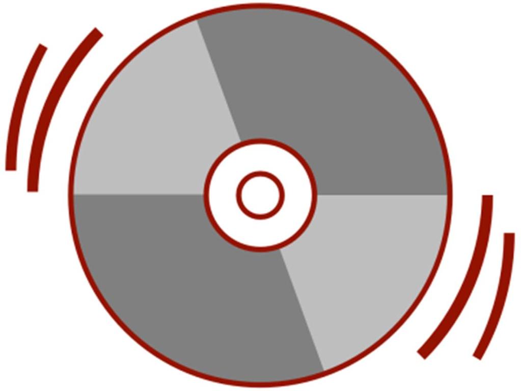optical discs are storage media that