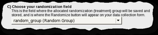 If this is a multiple site study, this option allows you to stratify the randomization by each group.