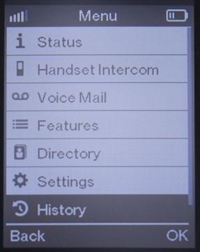 Call history Call history lets you view a history of up to 100 calls, including lists of all calls, missed calls, placed calls and received calls.