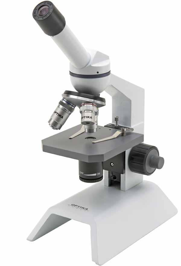 OPTIKA M I C R O S C O P E S I T A L Y Entry-level biological microscopes for students ECOVISION B-20 / / B-20R