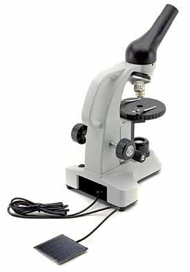 Movable round stage, 90 mm diameter, 5 mm moving range, slide clips. White, with brightness control. biological microscope, with magnification. objectives 4x, 0x and 40x, wide field 0x/8mm eyepiece.