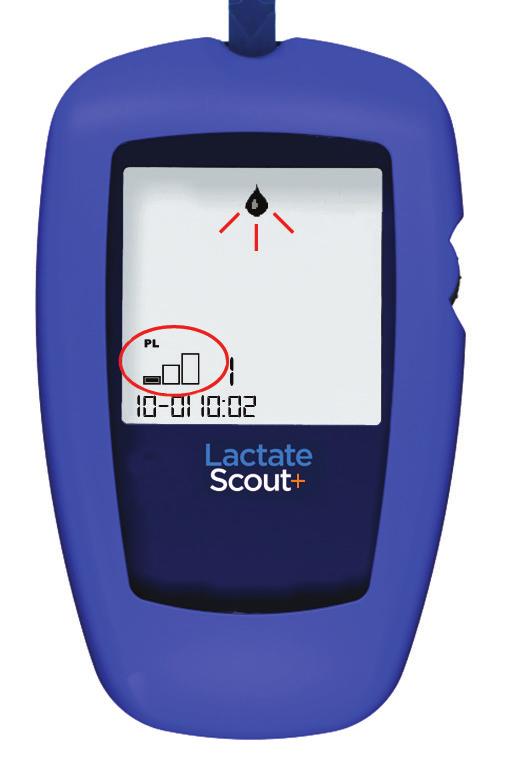 Performing step tests Settings for step tests Lactate Scout+ allows for the recording of values for step tests.