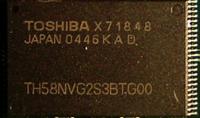 Samsung flash 4, 8GB Toshiba flash