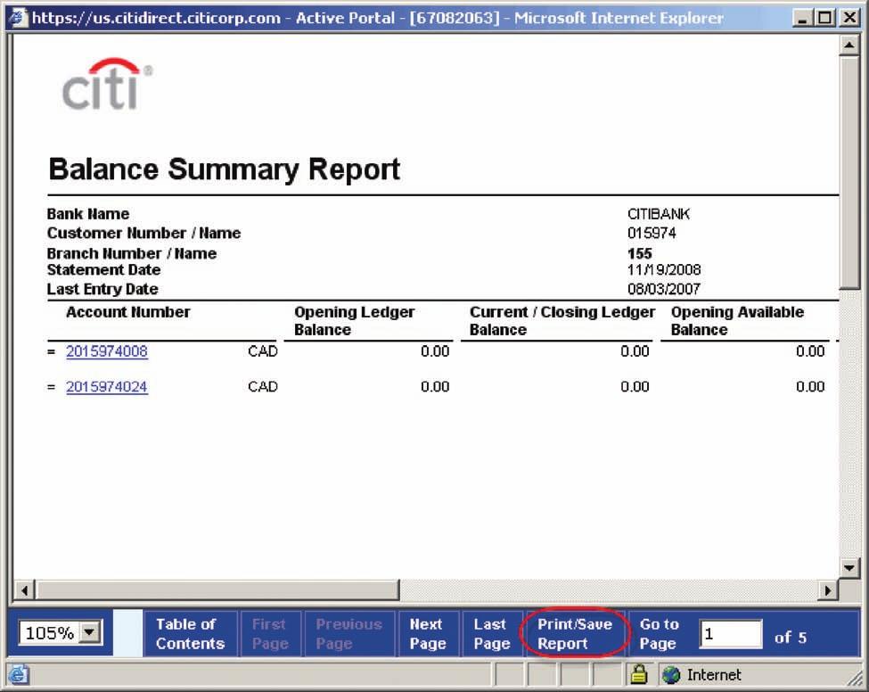 Printing or Saving Rich Text Format (.rtf) Reports Print or save a report in.