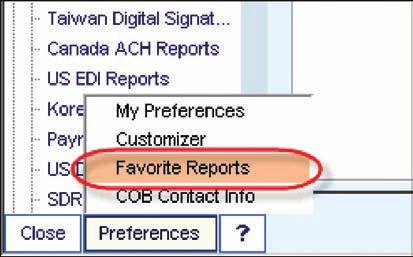 The Report Assistant The Report Assistant available in CitiDirect allows you to efficiently manage the reports you have designated as favorites, and to quickly access any report that you have run in