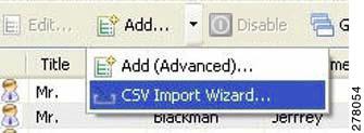 Chapter 9 Importing Personnel Records Using a Comma Separated Value (CSV) File Step 2 e.