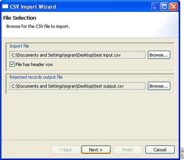 Step 3 Select CSV Import Wizard... from the Add... button drop-down menu (Figure 9-14).