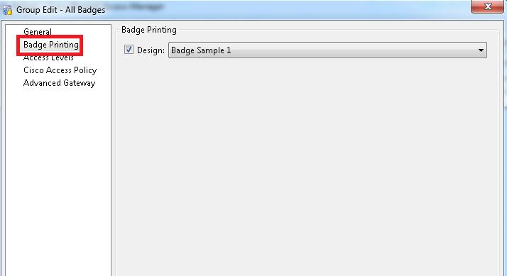Note If a format is not assigned for any of the selected badges, as described in Step 4, the print job will fail. To view the status of print jobs, select Batch Badge Printing from the User menu.