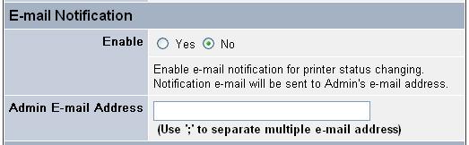 If your mail server needs to verify the user when sending E-mail, you have to input the Account Name and Password.