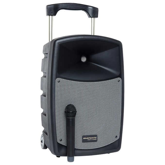 Home / Electronics / Audio/Video / Speakers Marantz Voice Rover Portable Bluetooth PA System Item #1116666 Member Only Item Your Price $ 249.99 Free Shipping Shipping & Handling: $0.