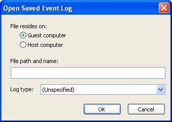 User: Event user name or N/A if not a user event. Computer: Event computer name. This section includes these sections: Event Viewer Menu Event Viewer Toolbar 3.6.6.7.2.