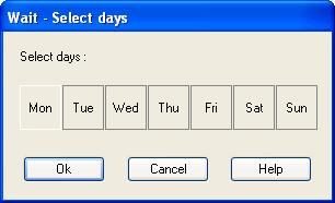 ..: This button will not be not included if you selected Repeat daily in the