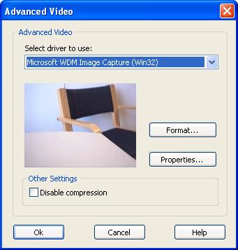 Record Preferred Device: []: The field of this drop-down box will show the preferred audio recording device (default: <Use any available device>).