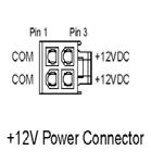 3.4 DC Connectors Figure 12 shows pin outs and profiles for typical power supply DC harness connectors.