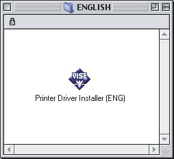 Macintosh USB 2 Double-click your language folder. 7 Click the Brother Laser icon.