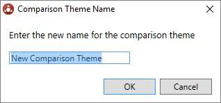 Configuring Comparison Themes Creating new comparison themes You can create new comparison themes as required to determine the colors and formats used in the comparison to distinguish the changes