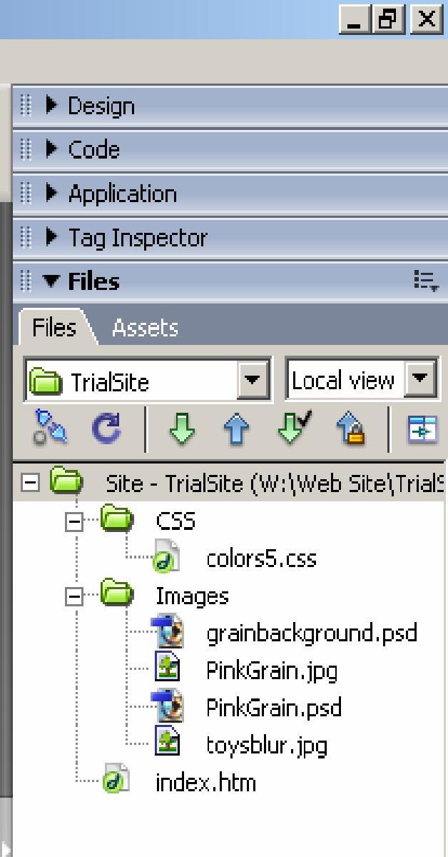 The Document Toolbar The Document Toolbar is where you can change your document window views Code shows HTML code only Split shows both the design view and the code view Design shows only the design