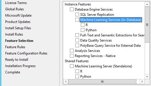 Analytics 2016 SQL Server R Services