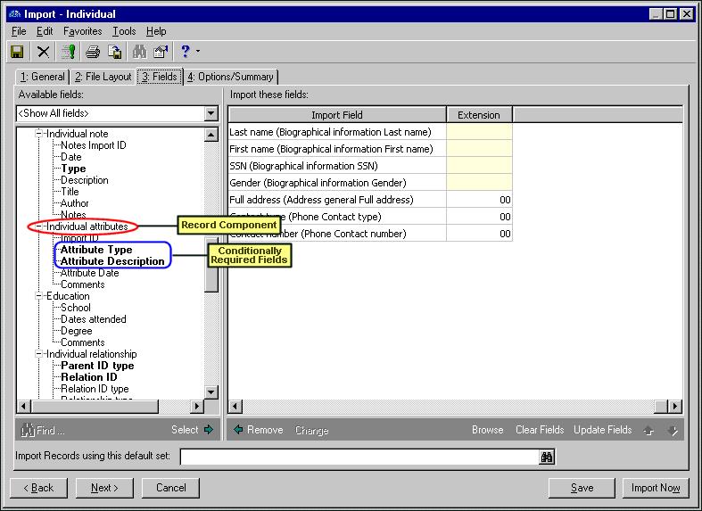 12 C HAPTER You cannot update records if your import file does not include an import or record ID. To quickly add an ID, export the record s program-assigned import ID and add it to the import file.