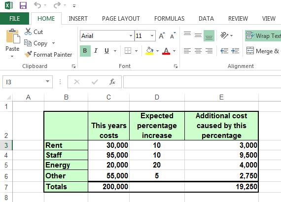 Excel 2013 Advanced Page 168 Scenario summary reports Open a workbook called Scenario Manager 02.