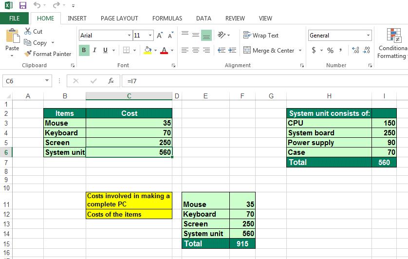 Excel 2013 Advanced Page 199 Save your changes and close the workbook Tracing dependent cells Open a workbook