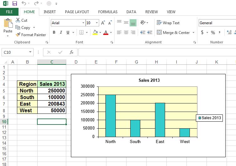 Excel 2013 Advanced Page 55 formatting.