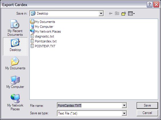 This procedure contains several steps to accomplish exporting the Cardex records to a text file and merging the exported Cardex data to Microsoft Word for address labels.
