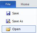 Open a document/file or Click on the File tab, then Open, and then click on Browse press and hold down Ctrl on the keyboard and,