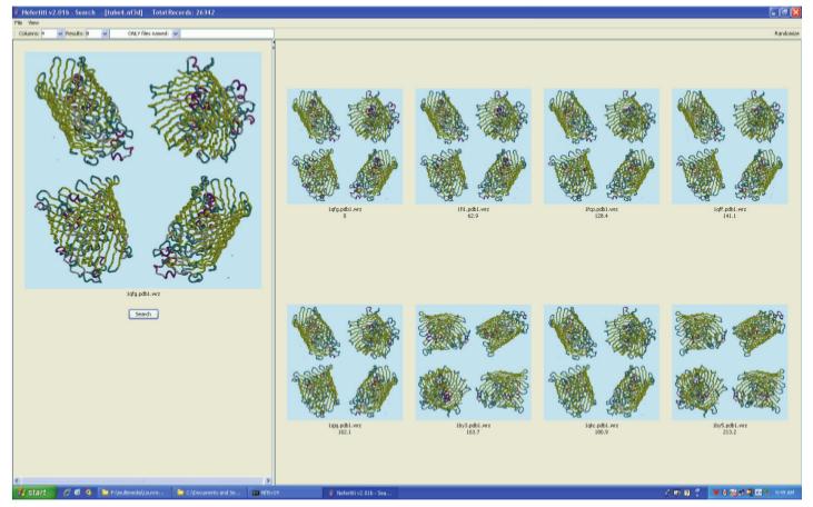 Applications 3D protein retrieval and
