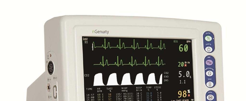 CRITICARE Basic vital signs monitoring in a simple-t-use, lightweight and portable design. This comprehensive cost-effective solutions is perfect for the bedside or in transport.