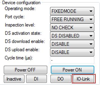 5.6..4 Read basic data through IO-link The following instructions guide the user how to read basic data through the IO-link:. Try to switch the sensor ON and OFF.