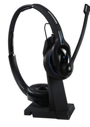wearing style Sennheiser voice clarity for a natural speech and listening experience Intuitive user interface easy boom slide for power on/off Multi
