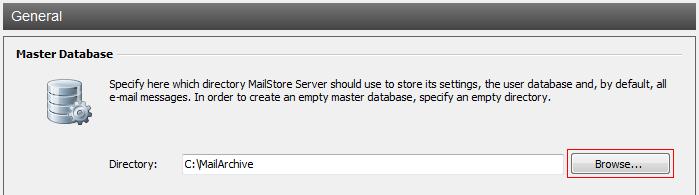 Backup and Restore 145 Manual Restore of a Database Backup An operative installation of MailStore Server is required to restore a database backup.