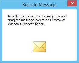 Accessing the Archive with the Microsoft Outlook integration 83 About Special Characters Words inside indexed emails or attachments which are a combination of alphanumeric (letters, digits) and