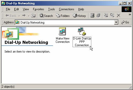 Dial Up Connection for Windows Me 1.
