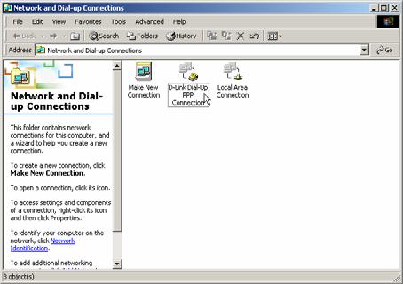 Dial Up Connection for Windows 2000 1.