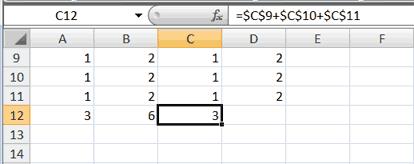 Absolute Cell Addressing SKILL 212: USE OF A SPREADSHEET SOFTWARE You make a cell address an absolute cell address by placing a dollar sign in front of the row and column identifiers.