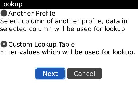 Select Allow to edit option, if you want to enter data in the selected Lookup column other than the Lookup table data.