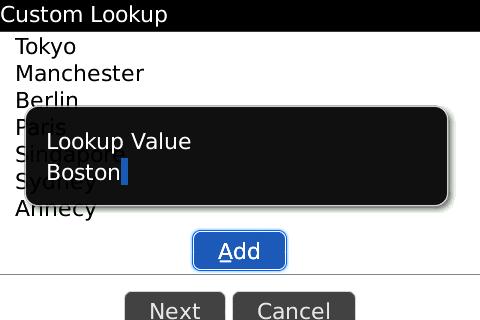 Select Limit to List option, if you just want to use data available in lookup table data. 4.5.