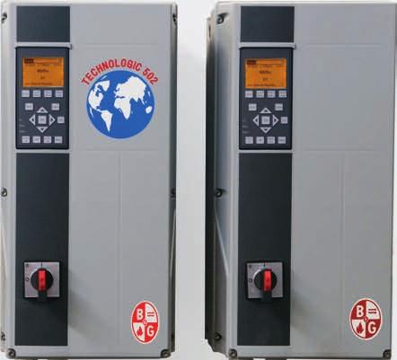 speed units to variable speed Technologic 502 controller and drives are also available in components for situations where a common