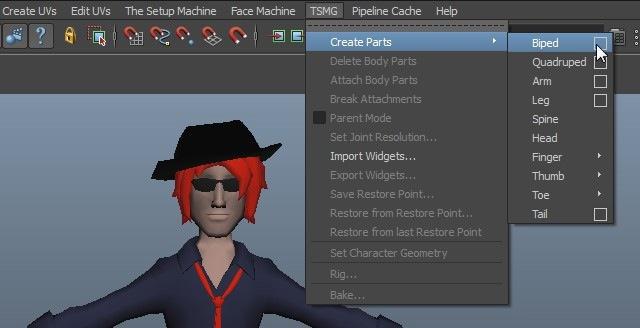 GETTING STARTED To use TSMG, you ll need to start with a character. This character should consist of one or more polygonal meshes.