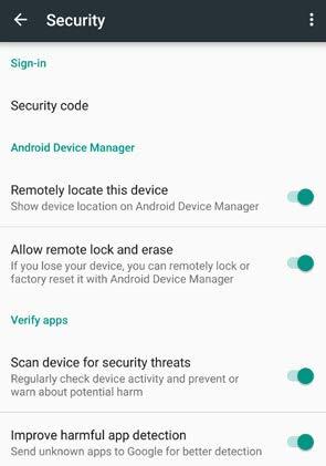 Cloud-scale PMT Verify Apps: cloud-based service to check for harmful Android apps prior to installation over 1 billion devices protected by Google s