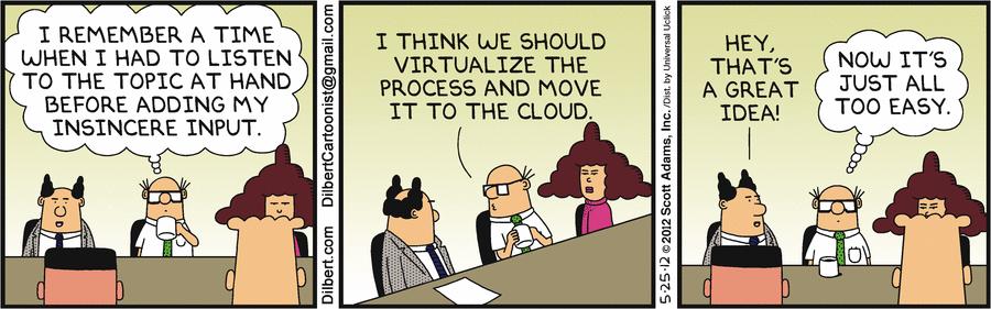 Services are moving to the cloud
