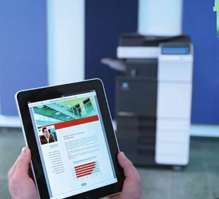 Yet, the essential functionality of printing was long out of reach from mobile devices. Now, Konica Minolta makes printing from your mobile device even easier and more intuitive than from a PC.