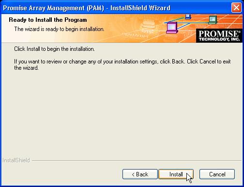Use the Custom installation to change install locations or to deselect individual components. 10.
